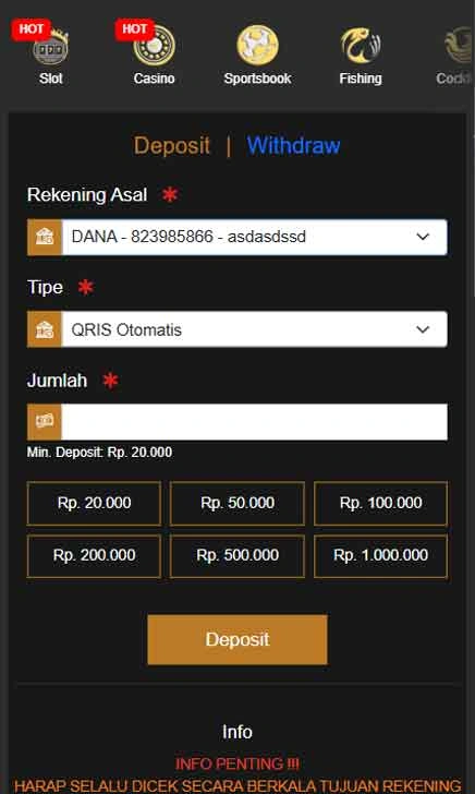 cara deposit Situs Slot Apk 88main Gacor
